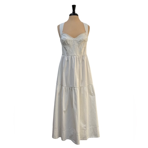 Anthropologie Dresses & Skirts - Elegant White Maxi Dress